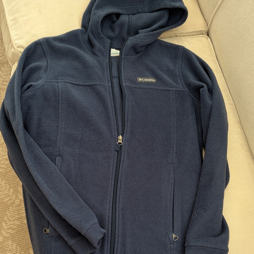 Columbia Blue Fleece Jacket